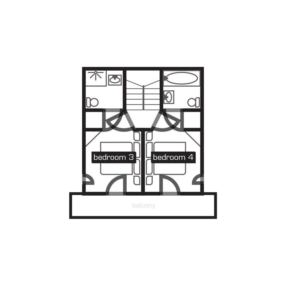 Chalet Becca La Tania Floor Plan 3